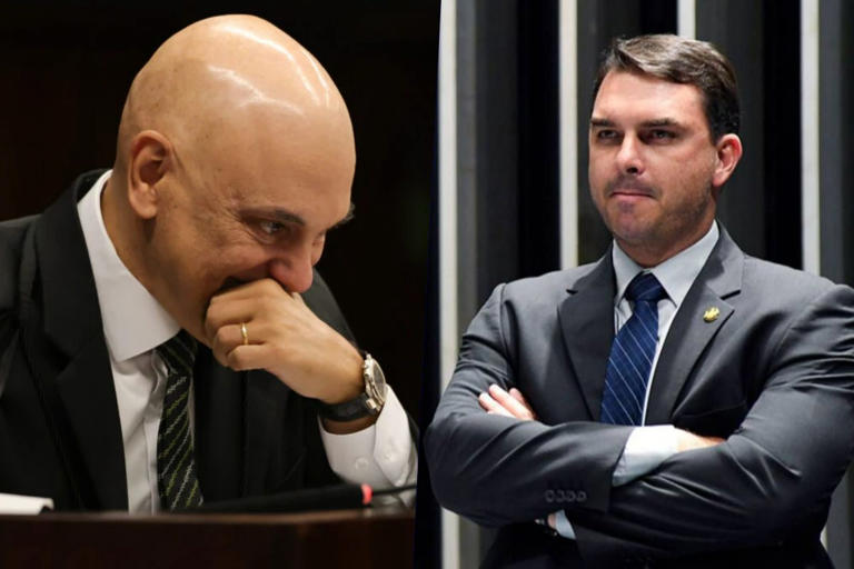 Moraes determina prazo sobre calúnia de Flávio Bolsonaro que pode tirá-lo da eleição