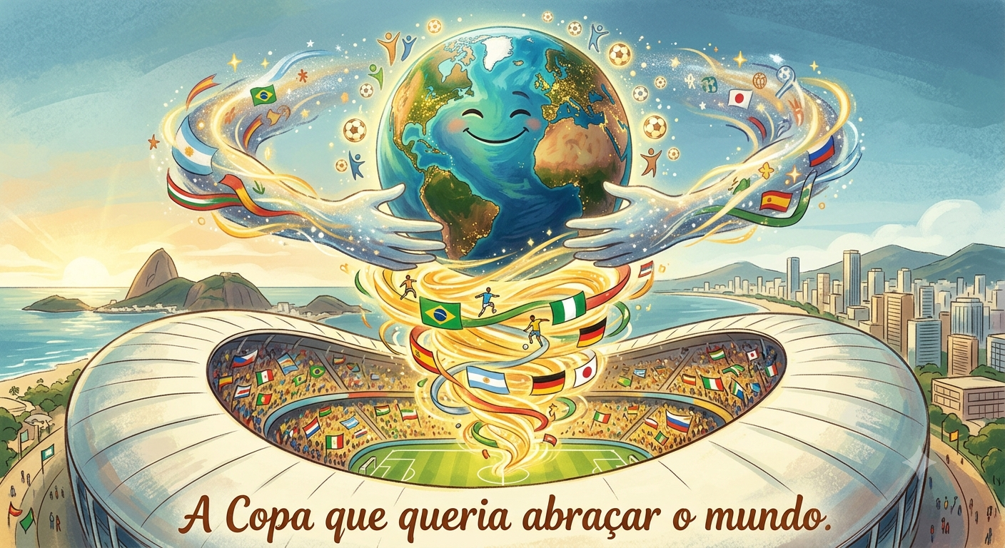 A Copa que queria abraçar o mundo
