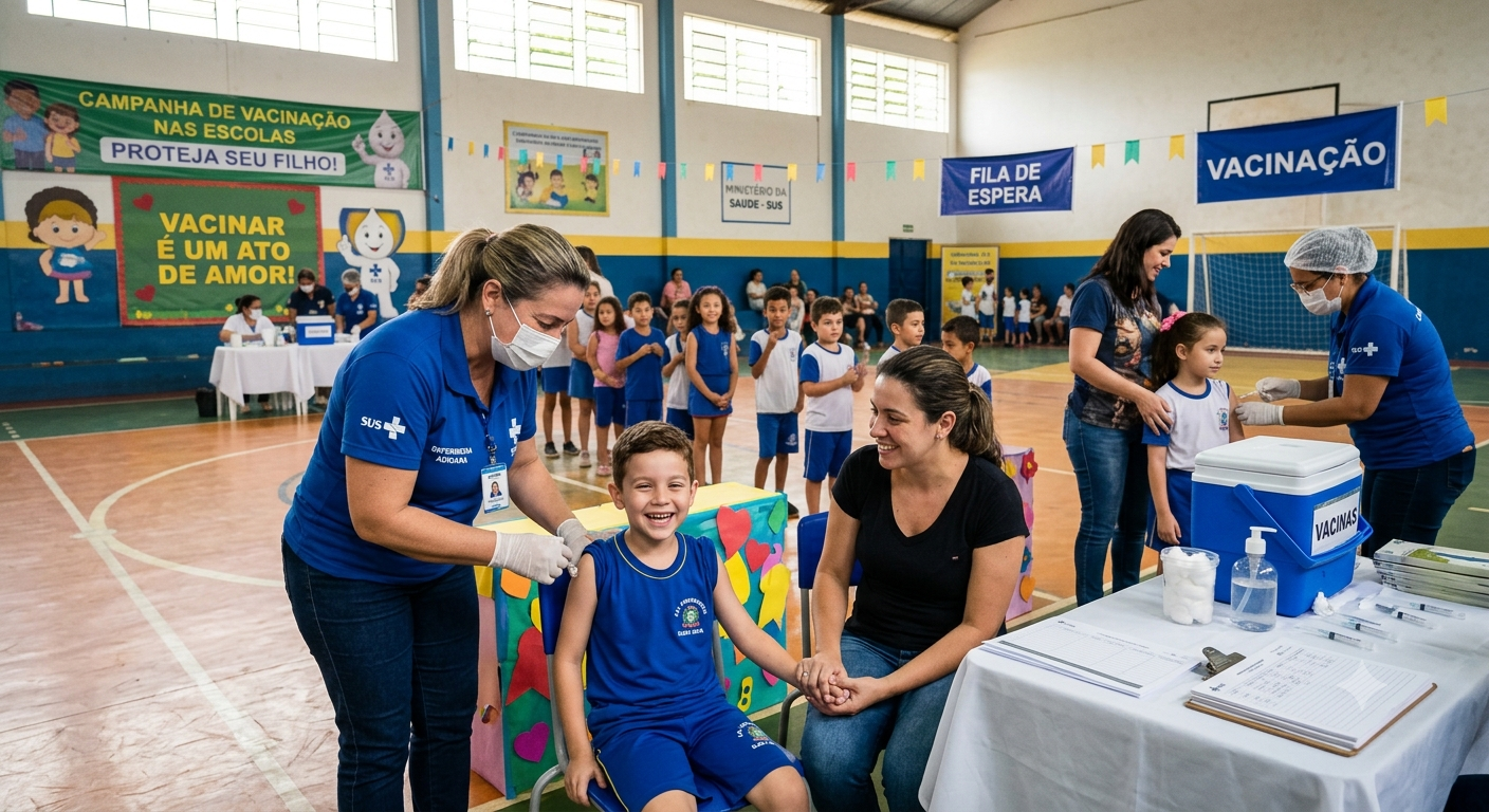 Prefeitura de Tavares regulamenta vacinação nas escolas da rede municipal