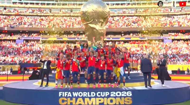 ESPANHA VENCE A ARGENTINA E CONQUISTA O BICAMPEONATO DA COPA DO MUNDO DE 2026