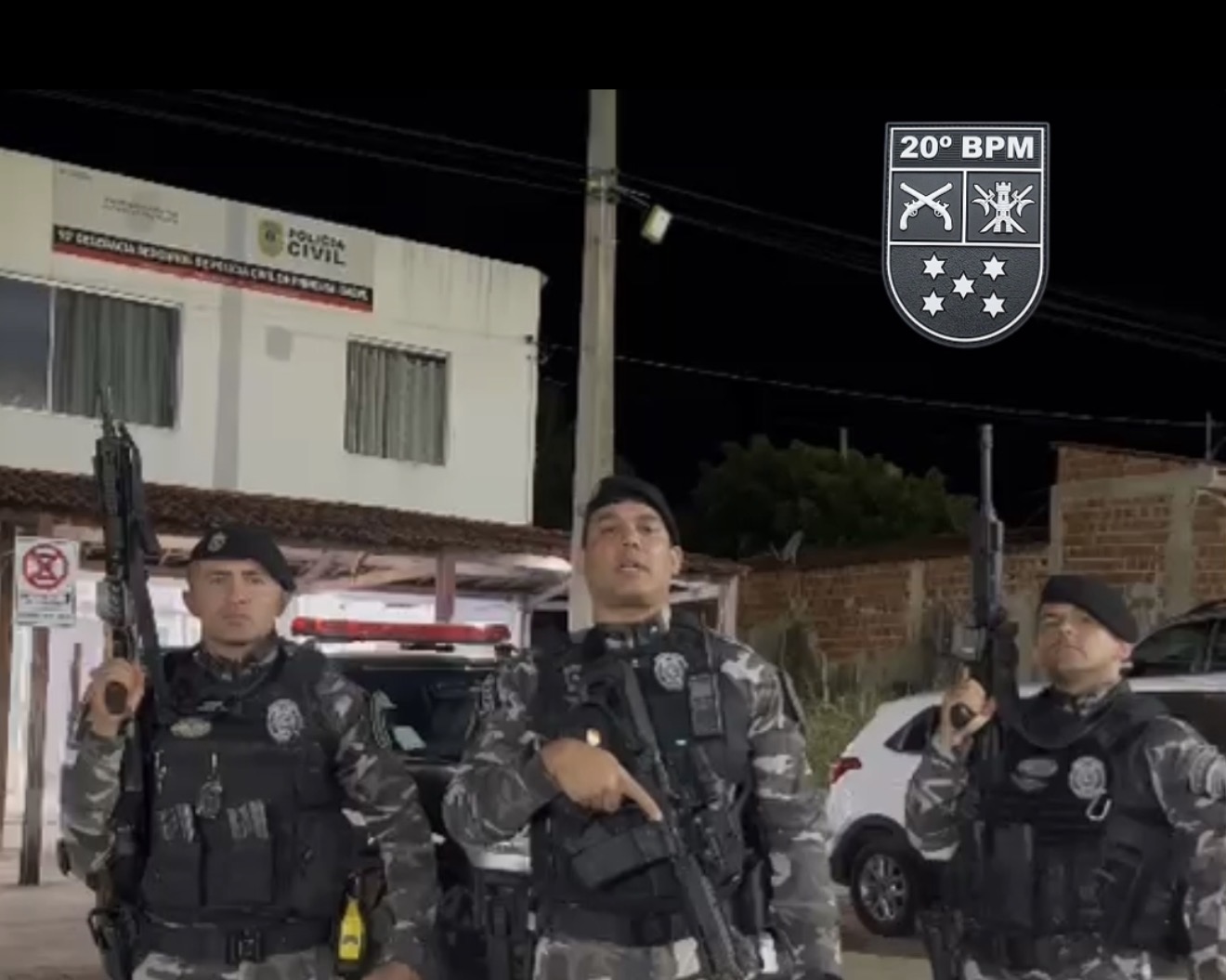 Polícia Militar apreende armas e prende suspeito após ocorrência de violência doméstica em Princesa Isabel