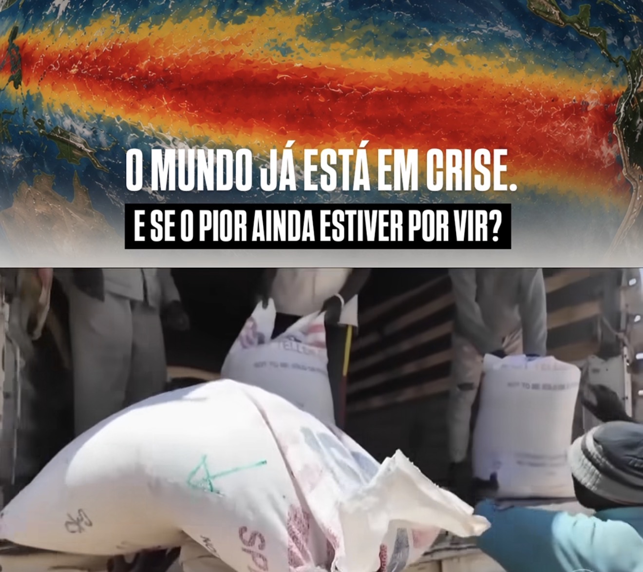Guerras, clima extremo e crises: um mundo sob pressão