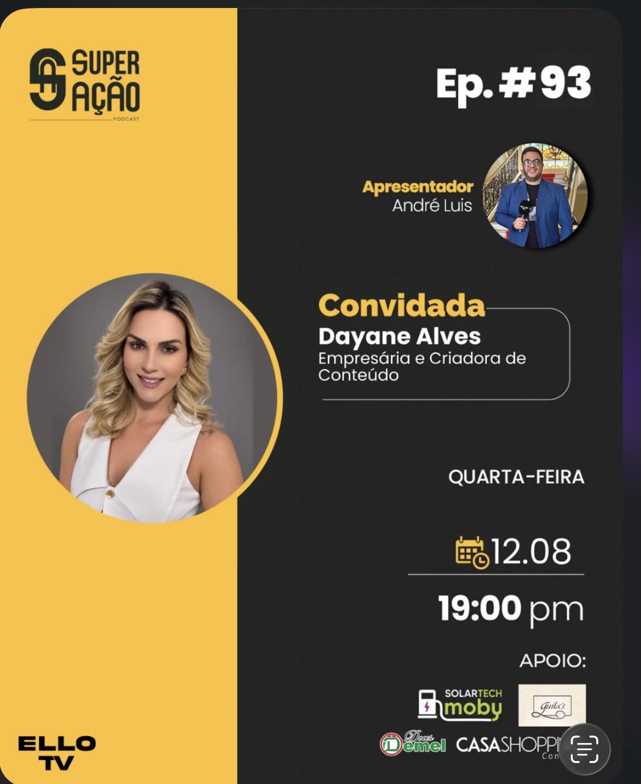 Empreendedorismo e posicionamento digital são temas do episódio 93 do Super Ação Podcast