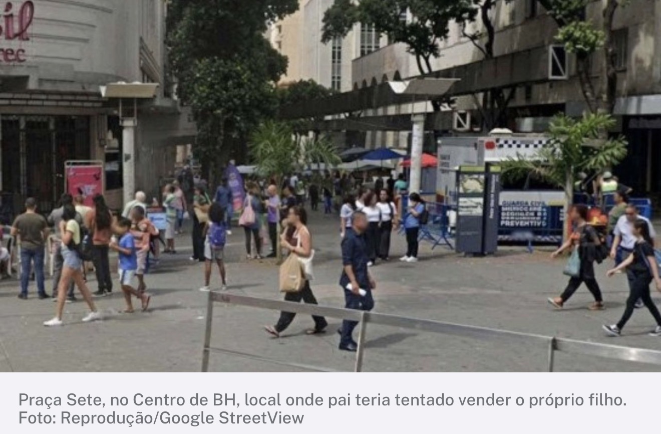 Homem é preso suspeito de tentar vender o próprio filho de 3 anos por R$ 10 em Belo Horizonte