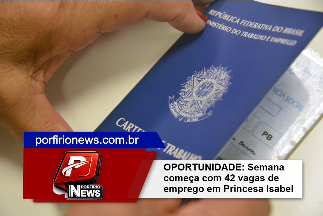 Semana inicia com oportunidades de Empregos oferecidos pelo SINE PB
