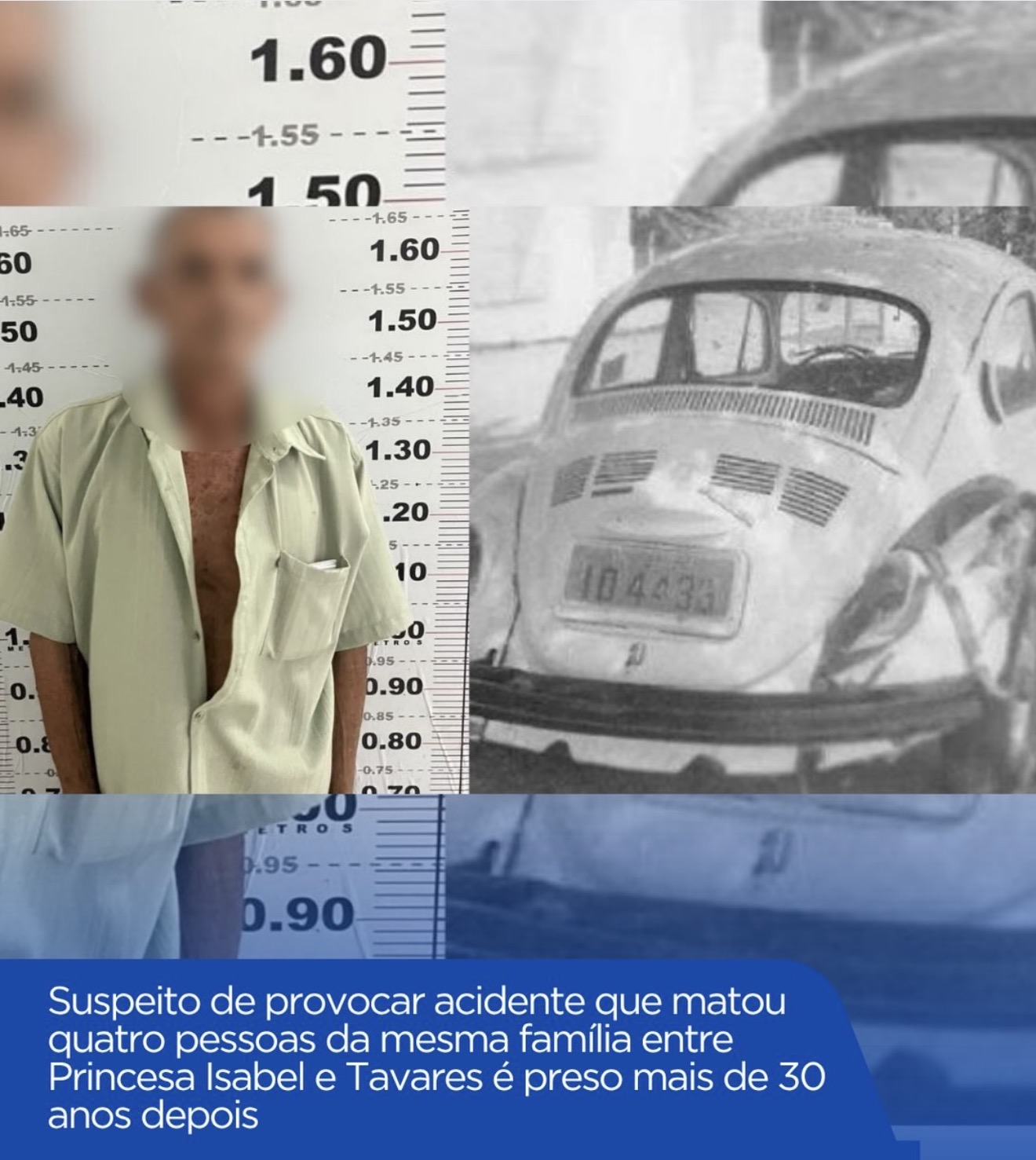 Homem De 74 Anos É Preso Mais De 30 Anos Após Acidente Que Matou Quatro Pessoas Em Princesa Isabel
