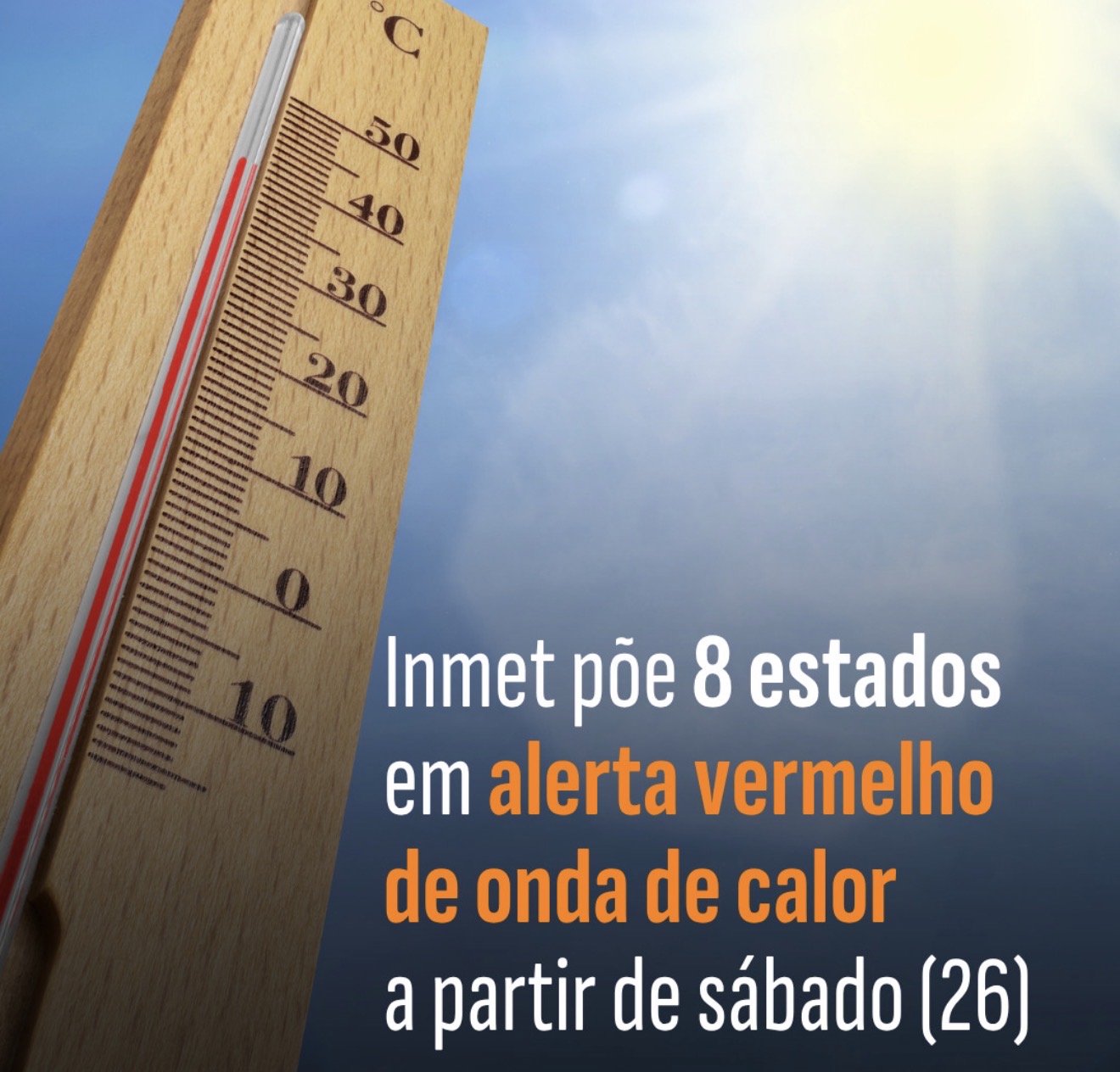 Inmet Emite Alerta Vermelho Para Onda De Calor No Centro-Sul Do Brasil